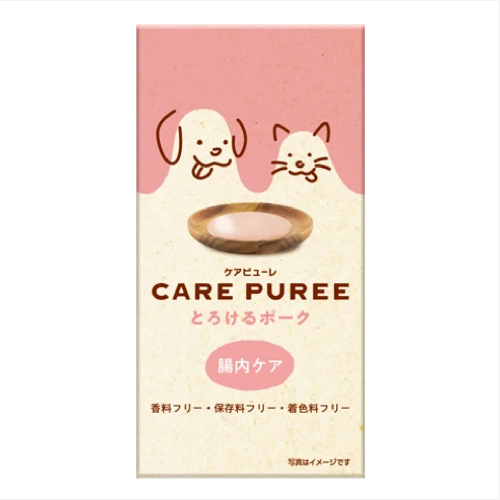 ケアピューレ【とろけるポーク】腸内ケア