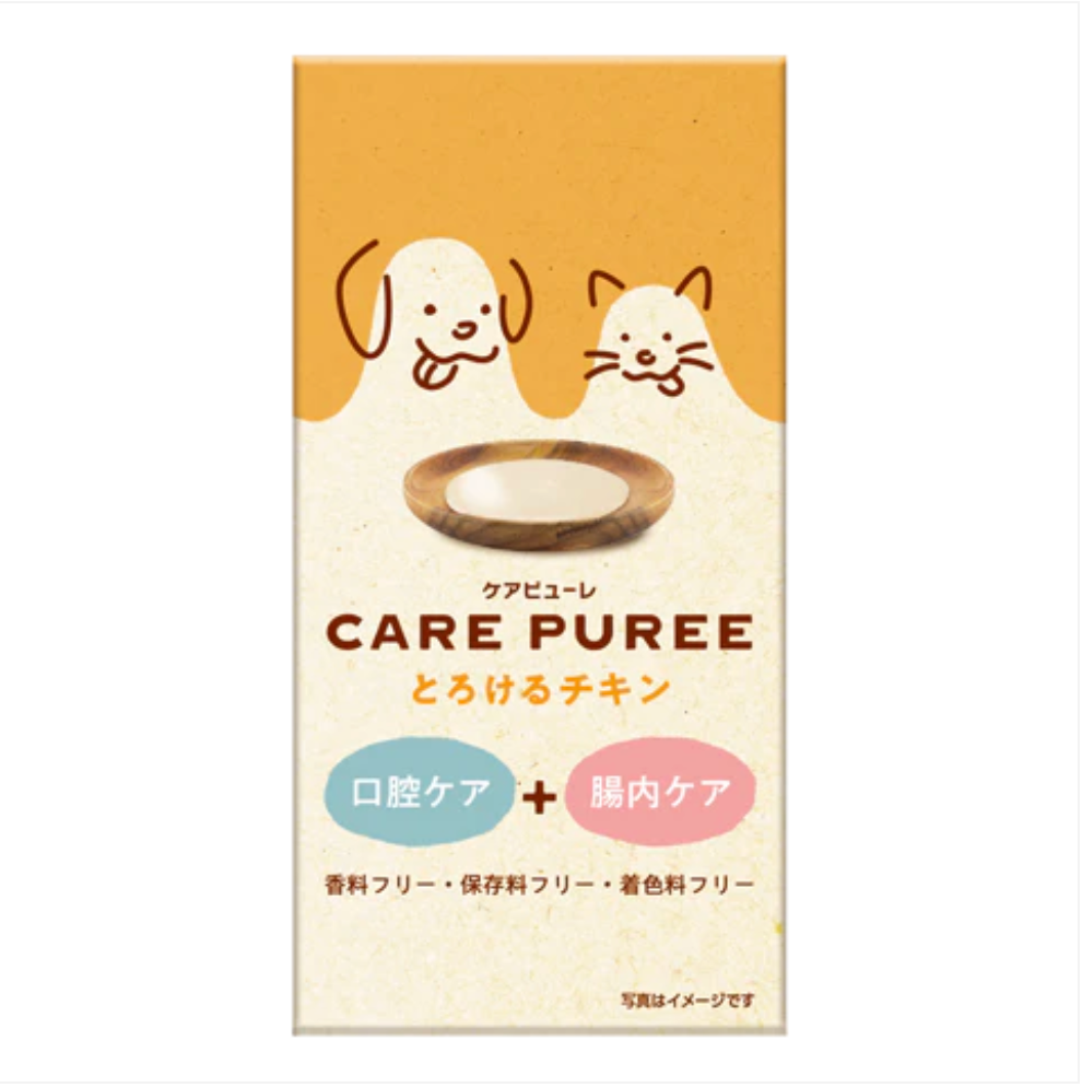ケアピューレ【とろけるチキン】口腔&腸内ケア