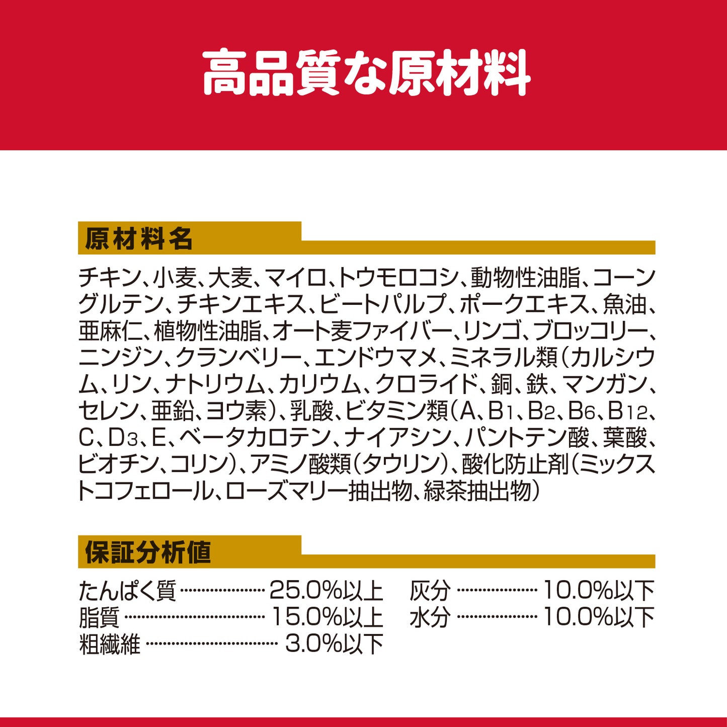 [日本ヒルズ] サイエンス・ダイエットプロ 犬用 健康ガード 発育 小粒 ～12ヶ月/妊娠・授乳期